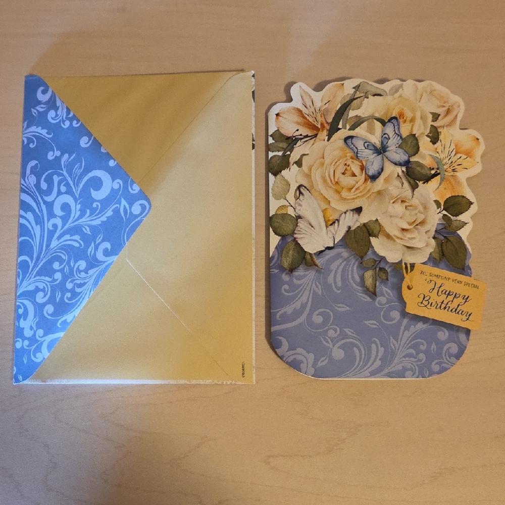 Happy Birthday to Someone Special Card with Matching Envelope